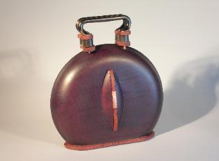 Denise wood purse